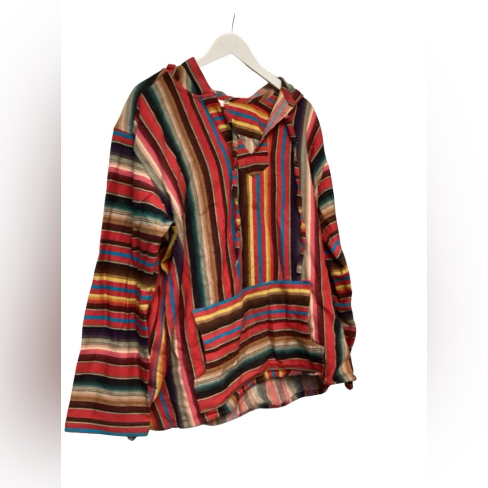 💥PRICE DROP💥 Serape Striped Baja Hoodie (2)